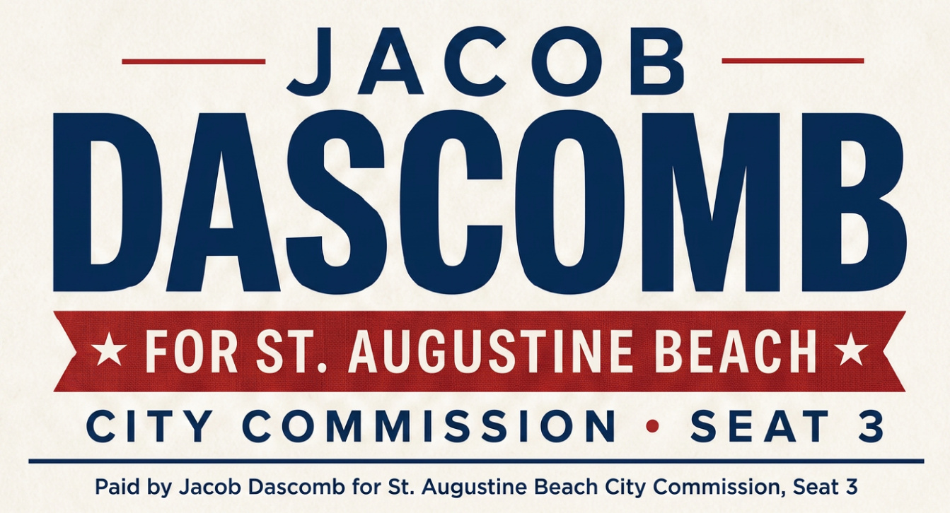 Jacob Dascomb campaign logo